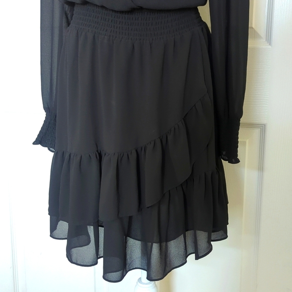 MICHAEL Michael Kors Smocked Ruffled Dress - Picture 5 of 9